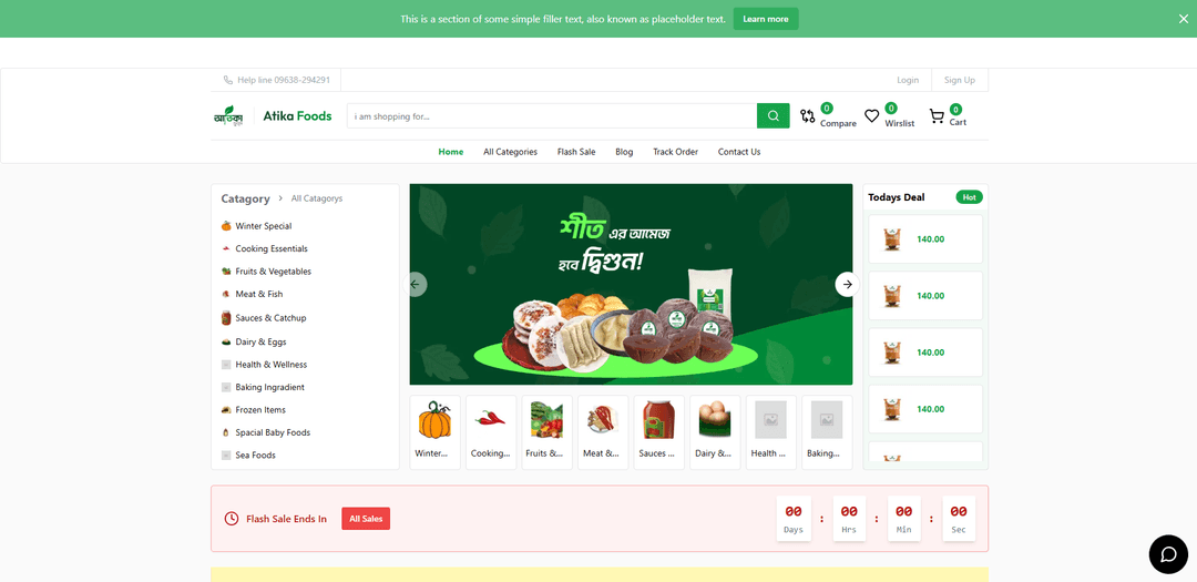 DevNex Shop - E-Grocery & Marketplace