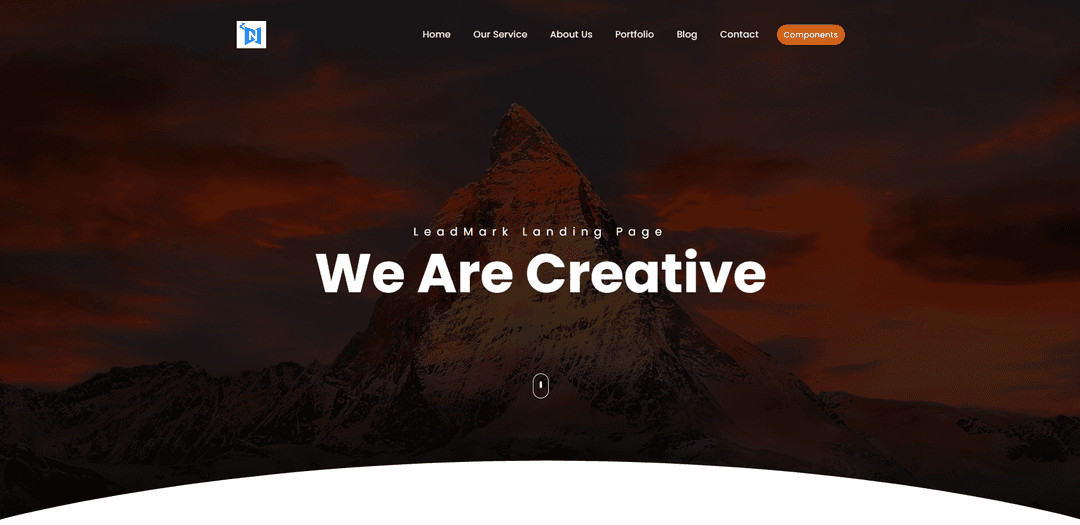 NuxtGen - Creative Agency Landing Page